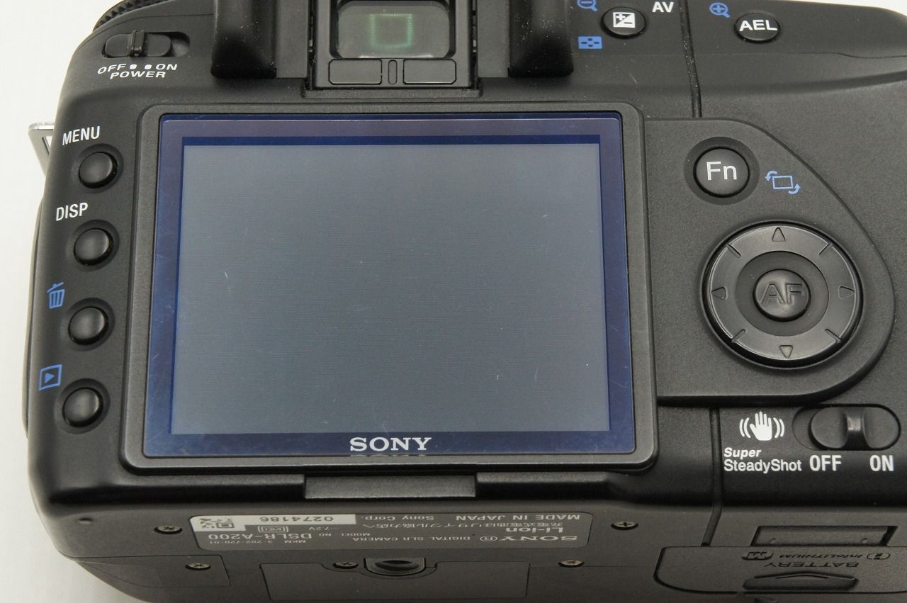 Sony Digital Slr 200 Dslr-A200K (Dt 18-70Mm F3.5-5.6 Sal1870) 260227P