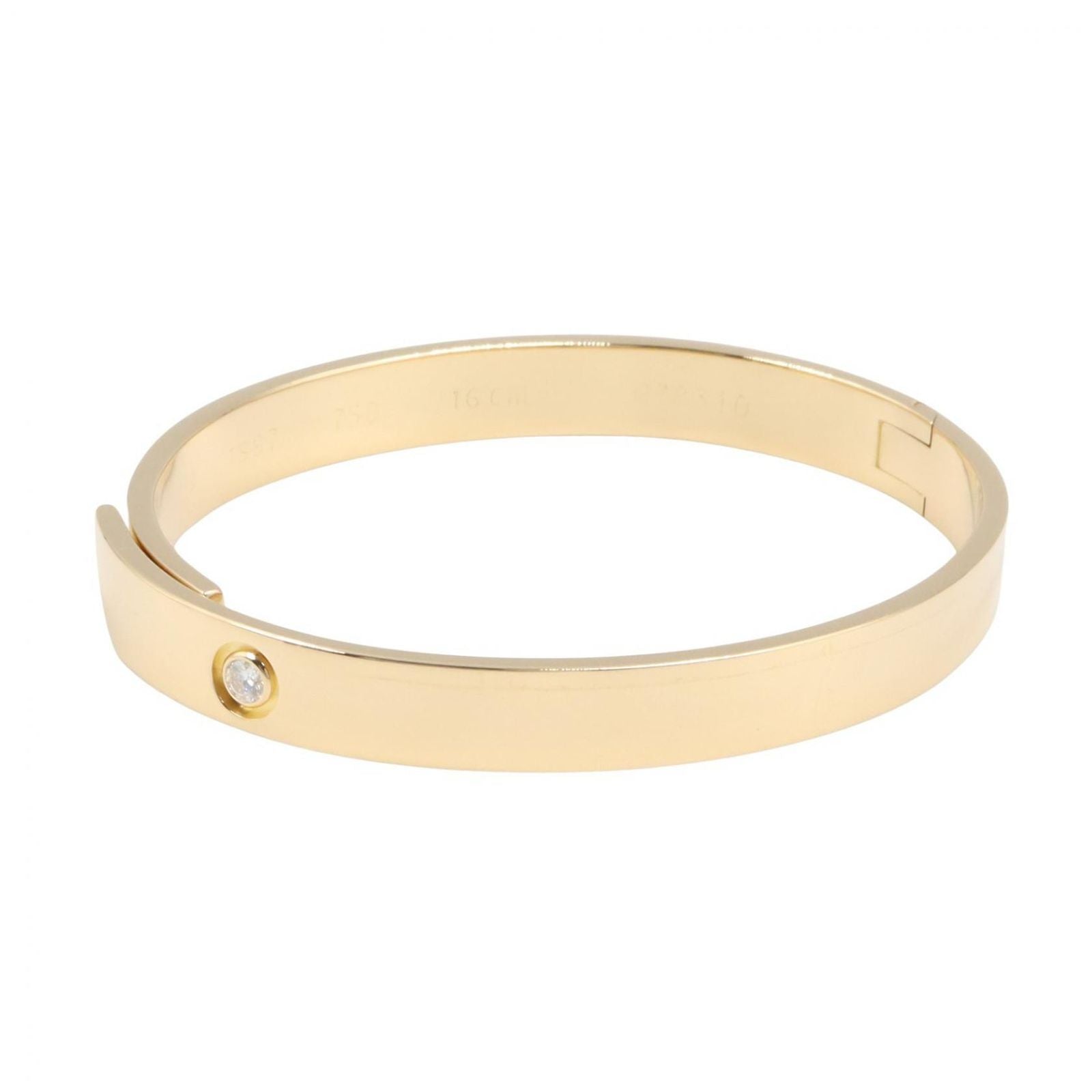 Cartier Bracelet 1P 16 K18