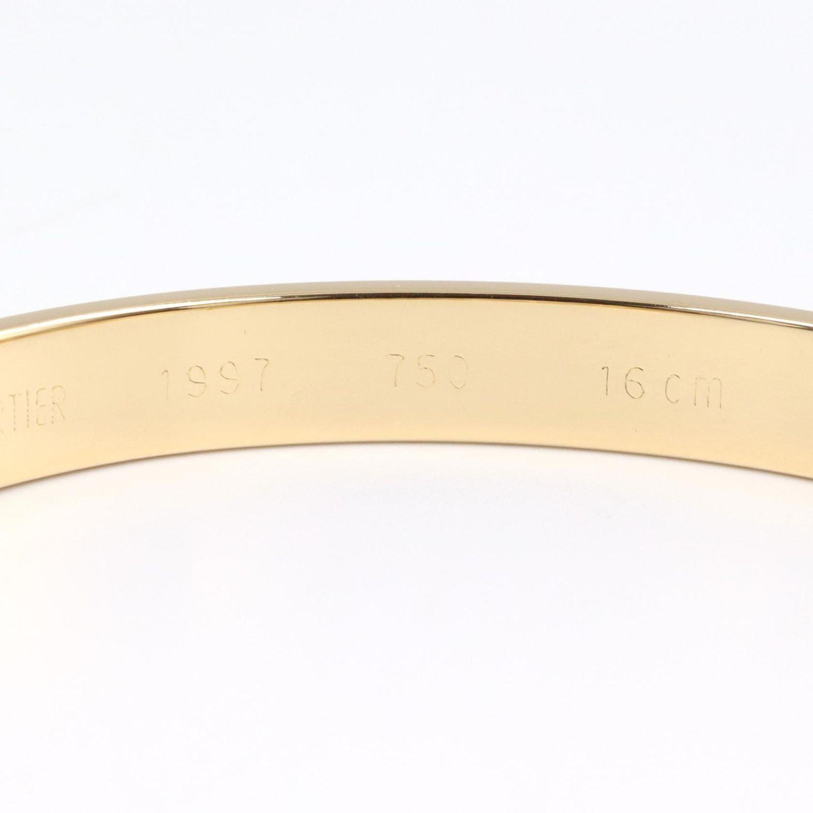 Cartier Bracelet 1P 16 K18