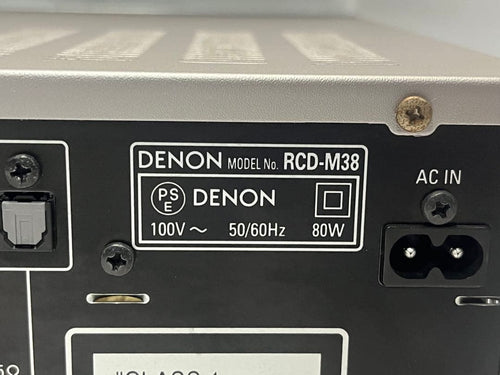 Denon Cd Sacd Players Rcd-M38