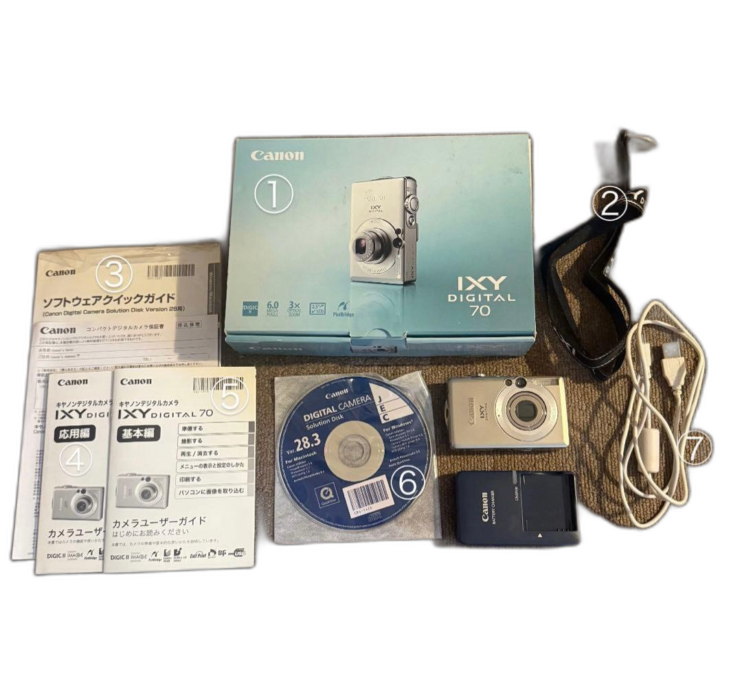 Canon Compact Digital Camera Ixy 70