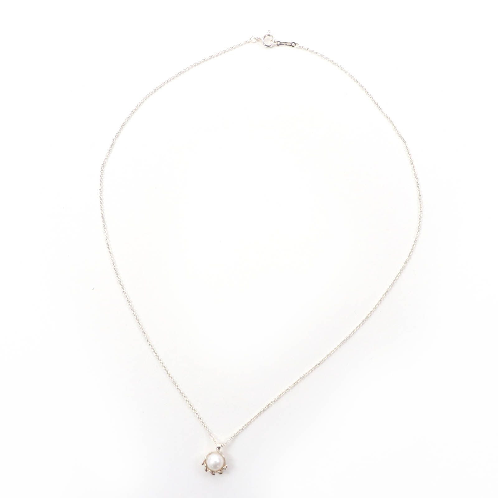 Tiffany Necklace Tiffany&Co. Ag925 25 11 1.8G (Color)