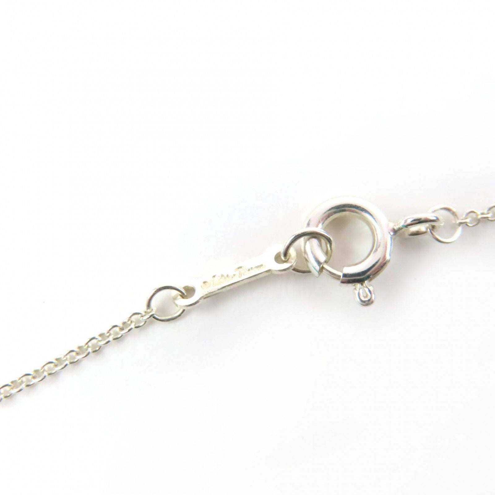 Tiffany Necklace Tiffany&Co. Ag925 25 11 1.8G (Color)