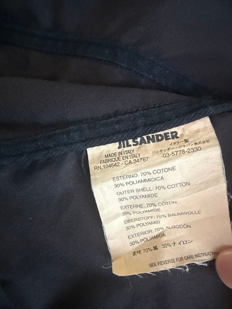 Jil Sander Tailored Jackets Raf Simons