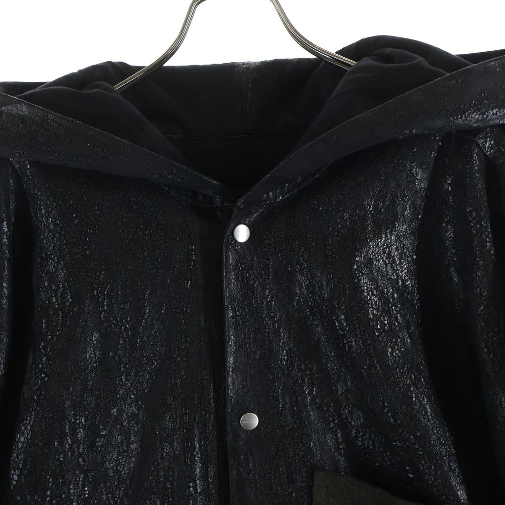 Rick Owens Military Jacket 24Aw Porterville Tour Hoodie Rr02D6713-Bmtwty