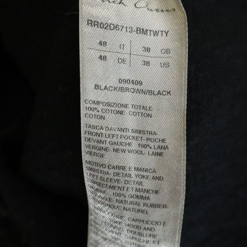 Rick Owens Military Jacket 24Aw Porterville Tour Hoodie Rr02D6713-Bmtwty