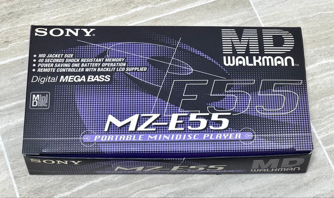 Sony Portable Md Players Mz-E55