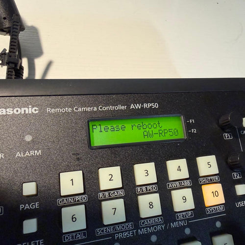 Panasonic Commercial Video Camera Body Aw-Rp50