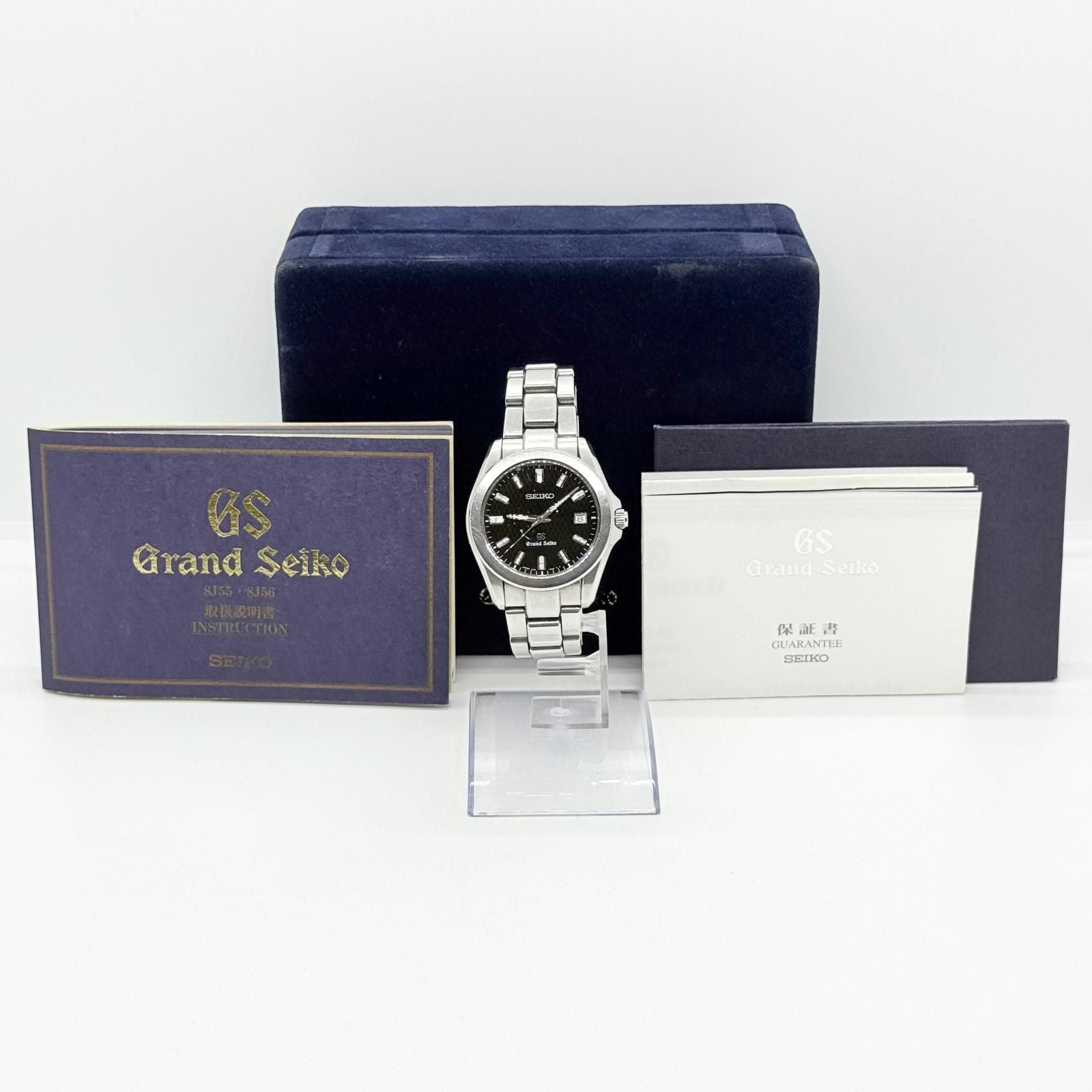 Seiko Watch (Quartz) Grand 8J56-8020 Sbgf021 Qz