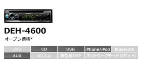 Pioneer Other Deh-4600