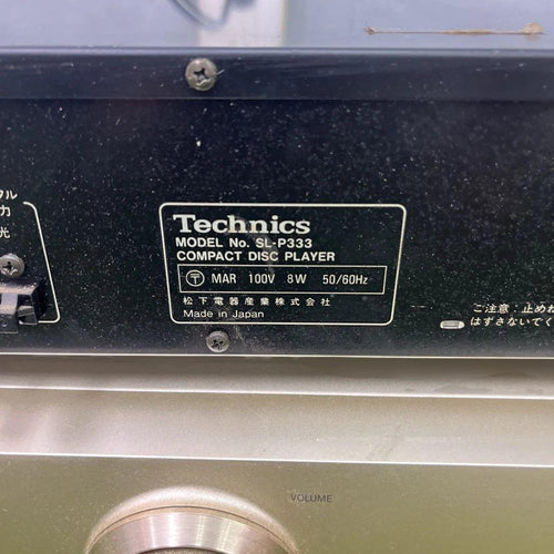 Technics Other Stereo Synthesizer