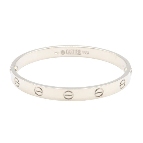 Cartier Bracelet K18Wg Used A