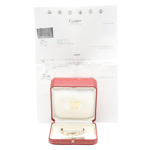Cartier Bracelet K18Wg Used A