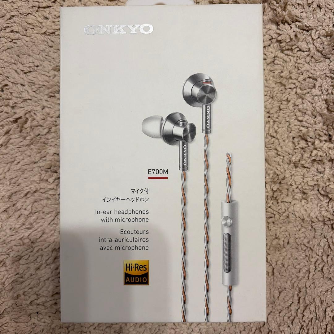 Onkyo Wired Earphones E700M E700Mw