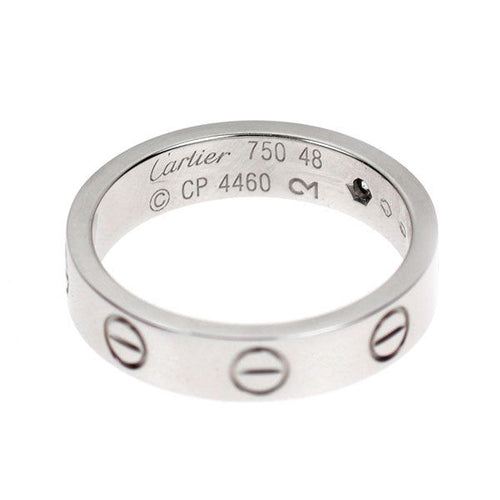 Cartier Ring K18Wg 48