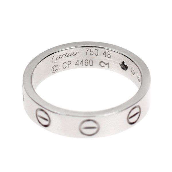 Cartier Ring K18Wg 48