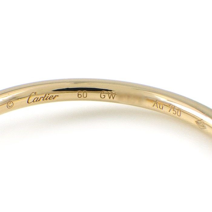 Cartier Ring Sm B4225960 K18Yg 20 #60