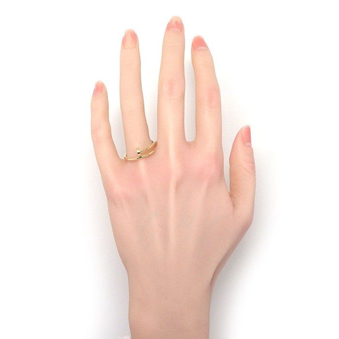 Cartier Ring Sm B4225960 K18Yg 20 #60