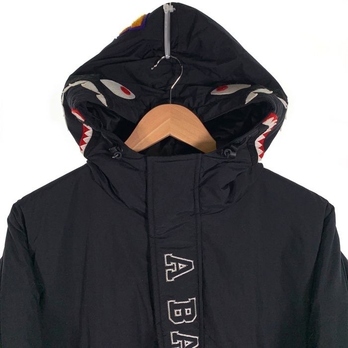 A Bathing Ape G Jean Denim Jacket Relaxed Shark Hoodie 001Hjg301004X Size L