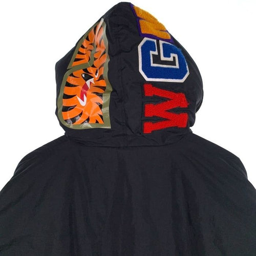 A Bathing Ape G Jean Denim Jacket Relaxed Shark Hoodie 001Hjg301004X Size L