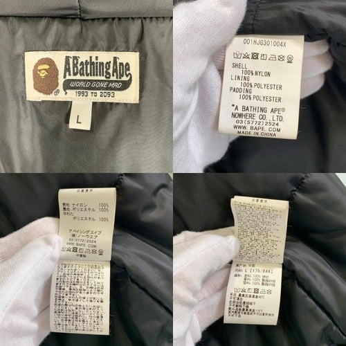 A Bathing Ape G Jean Denim Jacket Relaxed Shark Hoodie 001Hjg301004X Size L