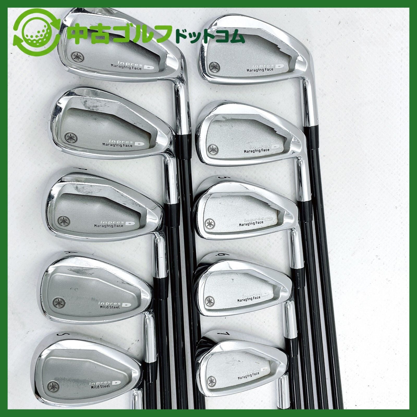 Iron Set Inpres D 3-9I/Pw/Aw/Sw 10 R Tx-505I