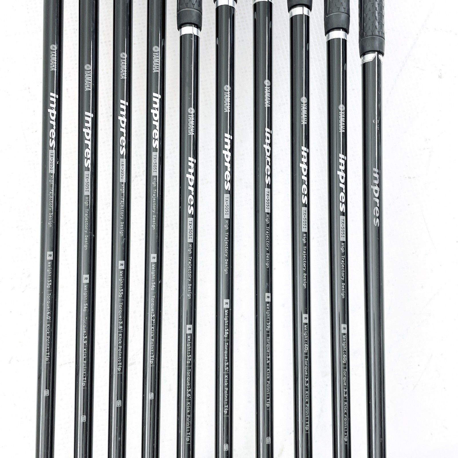 Iron Set Inpres D 3-9I/Pw/Aw/Sw 10 R Tx-505I
