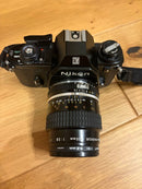 Nikon Slr Cameras (Film) Em Micro-Nikkor F/2.8