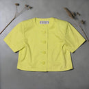 Yves Saint Laurent Collarless Jackets Ysl M 80S