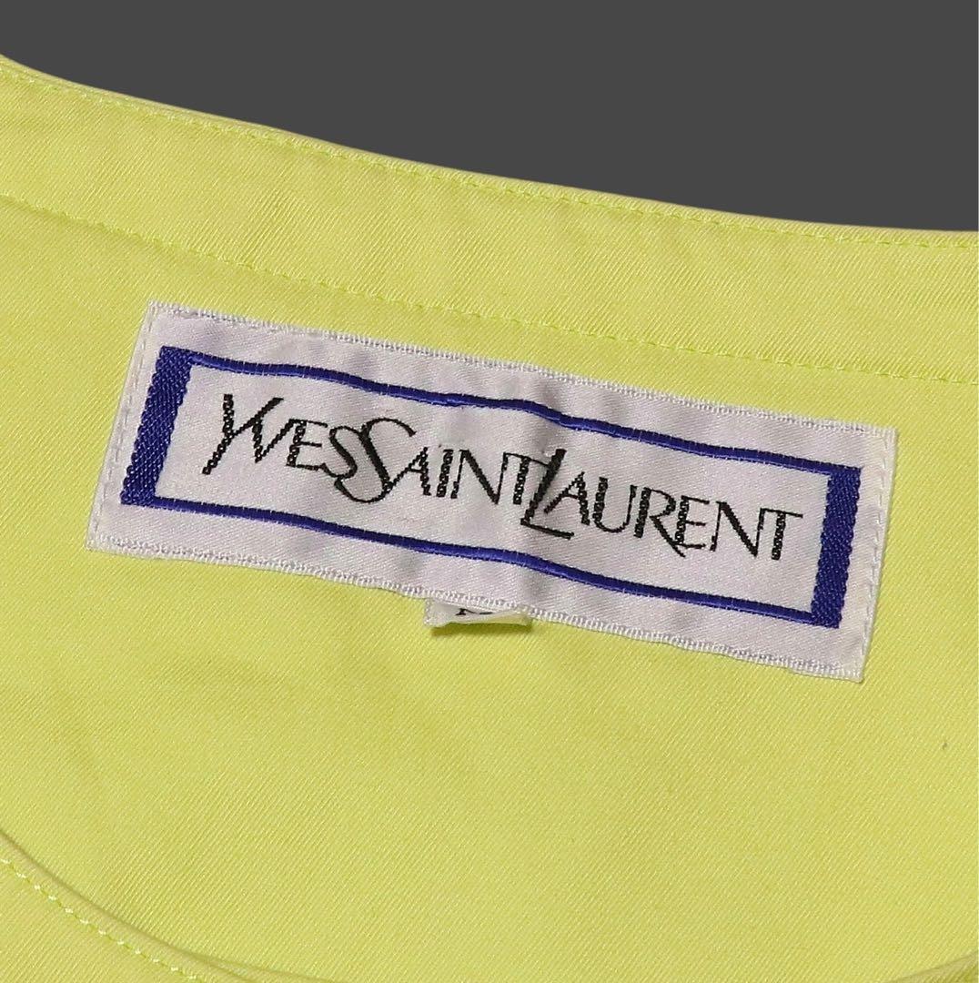 Yves Saint Laurent Collarless Jackets Ysl M 80S