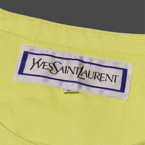 Yves Saint Laurent Collarless Jackets Ysl M 80S