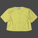Yves Saint Laurent Collarless Jackets Ysl M 80S