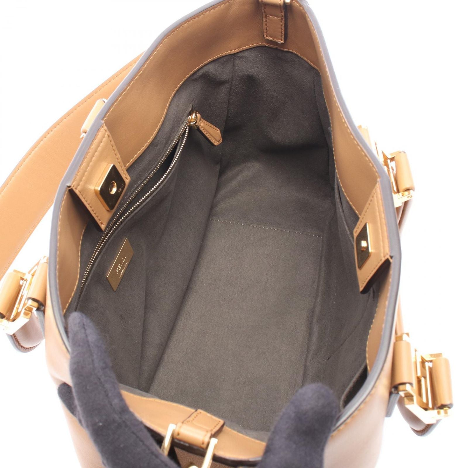 Fendi Bolso Ff 2Way 8Bh367 A9Y0 Usado A