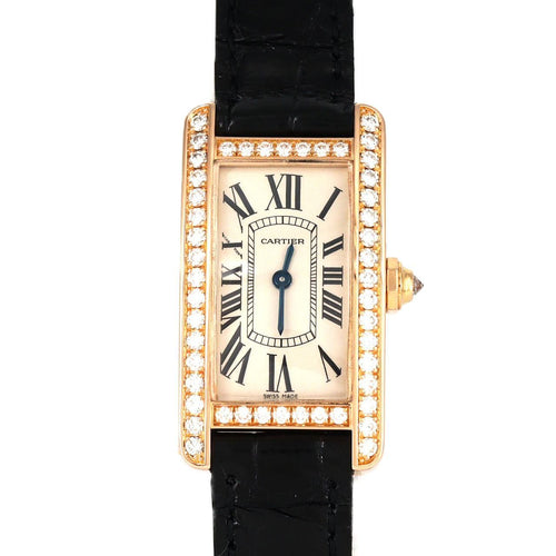 Cartier Watch (Quartz) Sm Pg/ D Wb707931 Rg