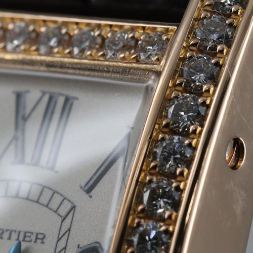 Cartier Watch (Quartz) Sm Pg/ D Wb707931 Rg