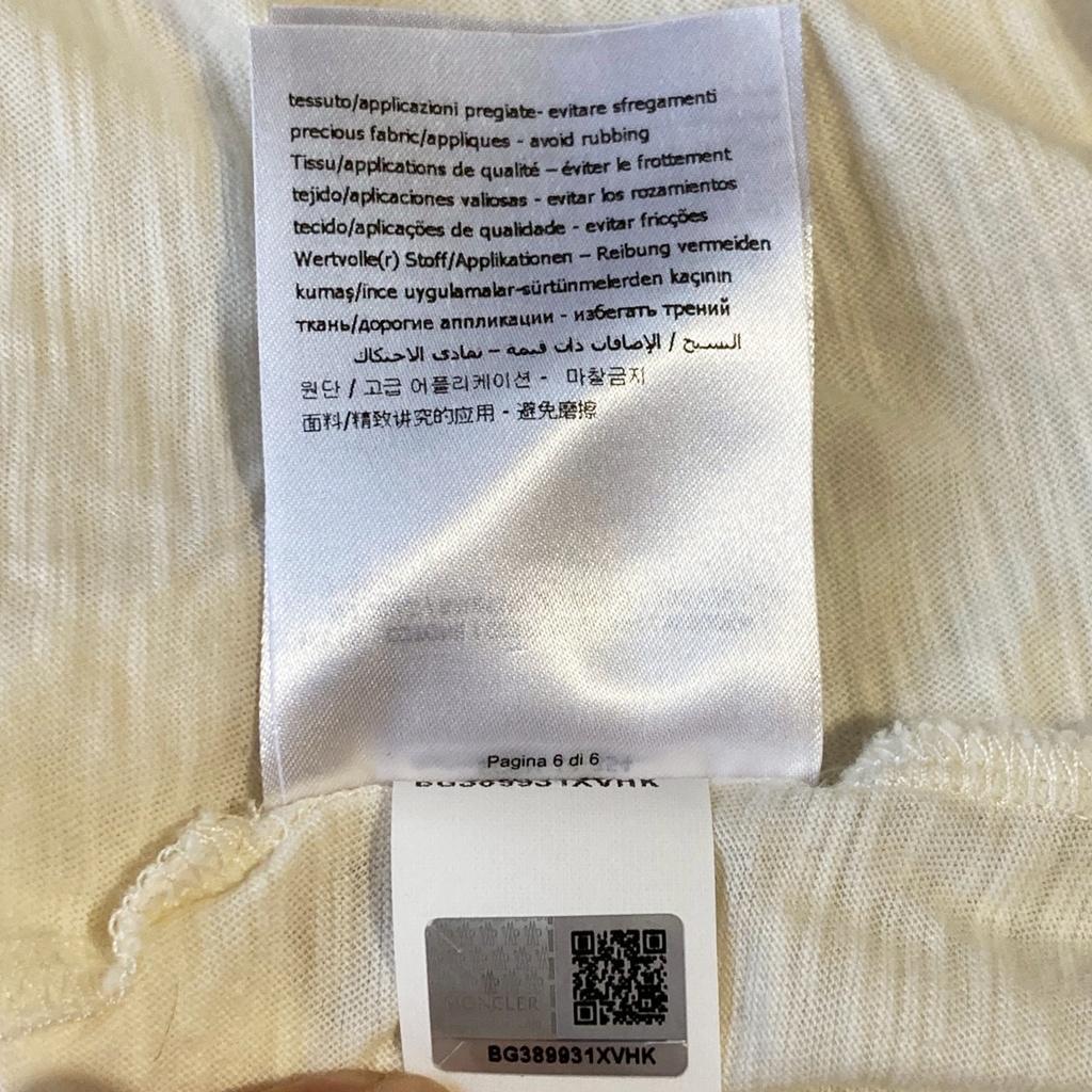 Moncler Short-Sleeve T Xs