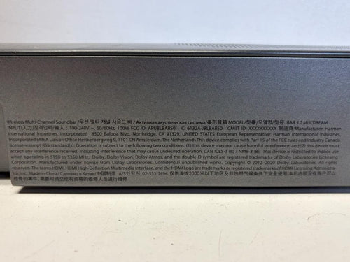 Jbl Speakers Bar 5.0 Multibeam