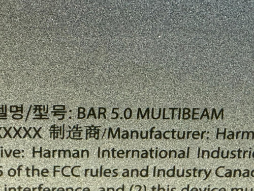 Jbl Speakers Bar 5.0 Multibeam