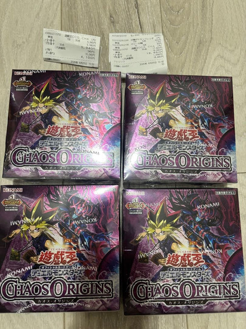 Yu-Gi-Oh! Ocg Duel Monsters (Japanese) Chaos Origins 4Box