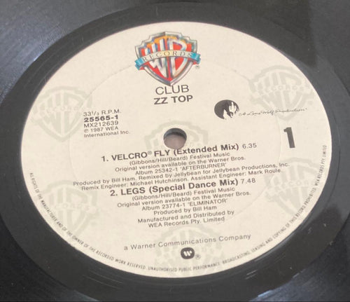 Overseas Music Zz Top Club 12 12Inch Ep
