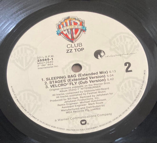 Overseas Music Zz Top Club 12 12Inch Ep