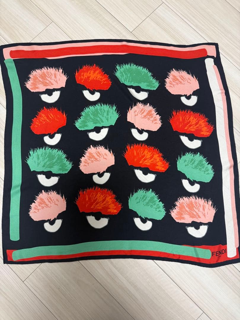Fendi Bandanas Thin Scarves