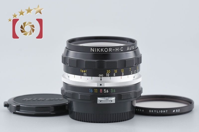 Nikon Lens (Single Focus) Nikkor-H.C Auto F/3.5