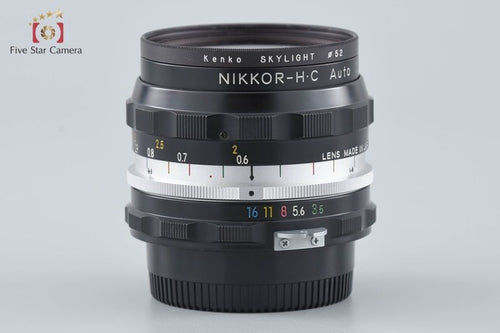 Nikon Lens (Single Focus) Nikkor-H.C Auto F/3.5