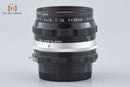Nikon Lens (Single Focus) Nikkor-H.C Auto F/3.5