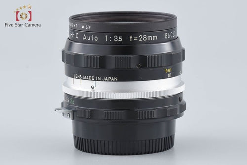 Nikon Lens (Single Focus) Nikkor-H.C Auto F/3.5