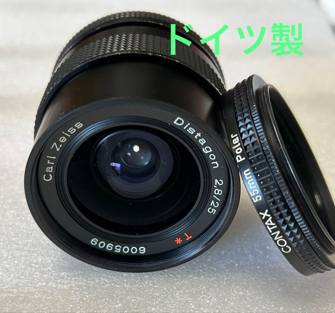 Carl Zeiss Lens (Single Focus) Contax Distagon 25 Mm