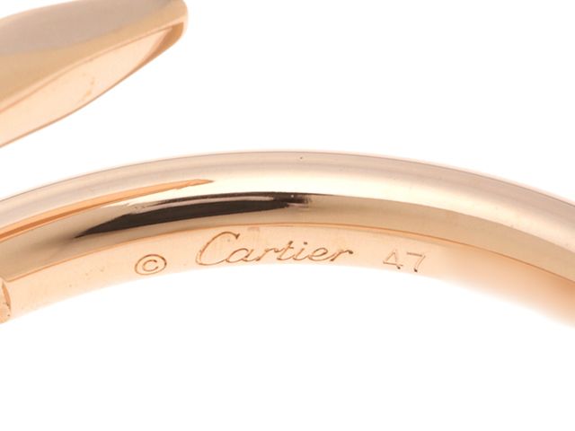 Cartier Ring R/Sm/Pg/3.2G/#47 B4225800 K18 K18Pg 6.5 433