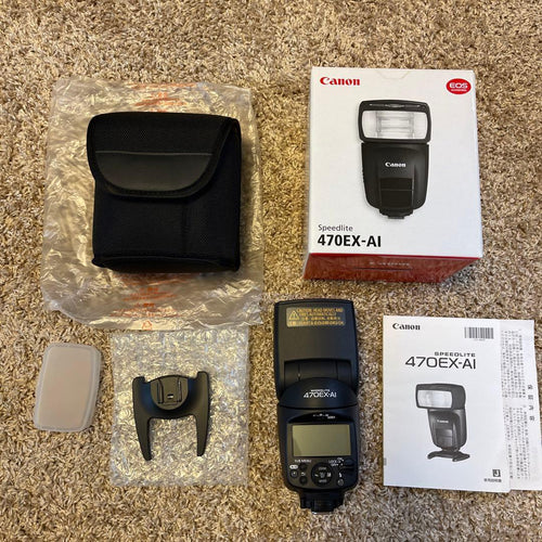 Canon Strobe 470Ex-Ai