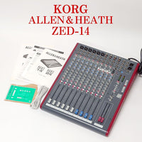 Korg Analog Mixers Allen Heath Zed-14